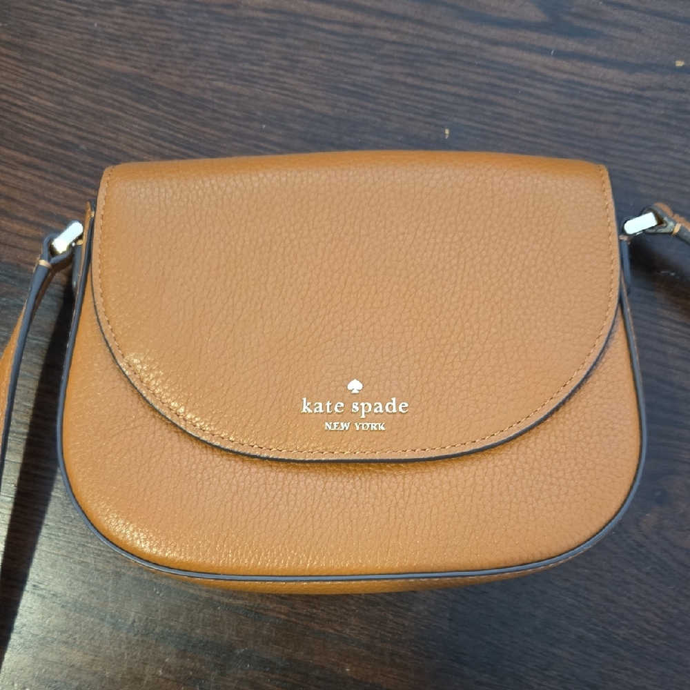 Kate Spade Brown Leather Crossbody Bag